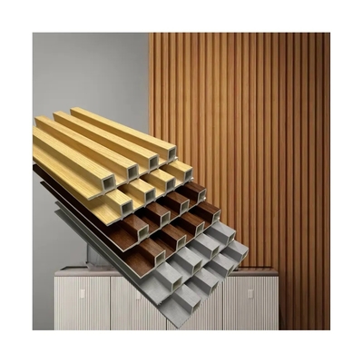 Производственная цена деревянные зерна wpc внутренний стенный панель решетки декоративная панель пвк наклоненная панель