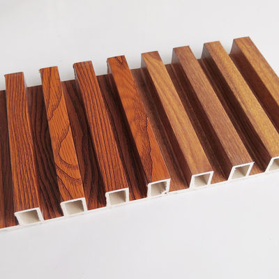 OEM Полые деревянные зернистые мраморные цветные панели WPC для облицовки стен интерьера