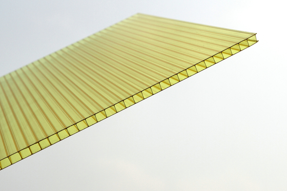 Anti Drip Polycarbonate Roofing Sheets With Hydrophilic Coating Surface