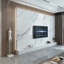 Декоративная ламинированная ПВХ интерьерная стеновая панель wpc для дизайна решетки фона