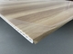 Professional Wooden Flat PVC Ceiling Tiles With Stable Material 595mm / 603mm