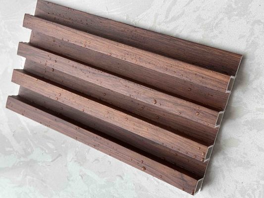 Панели для стен с рифлением из ДПК 160 мм, 3D, ПВХ, водонепроницаемые