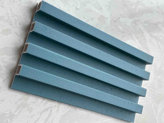 Панели для стен с рифлением из ДПК 160 мм, 3D, ПВХ, водонепроницаемые