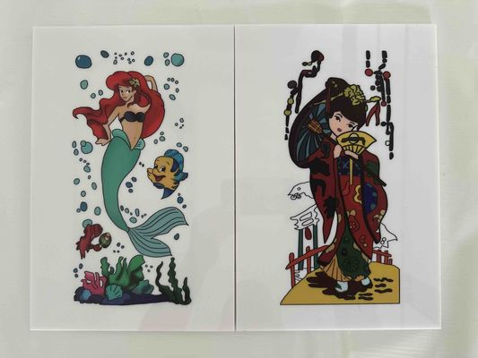 Белые листы полистирола, адаптированные для Мексики, с декоративной ламинацией из полистирола с цветовым отпечатком, используемые в упаковке и изоляции