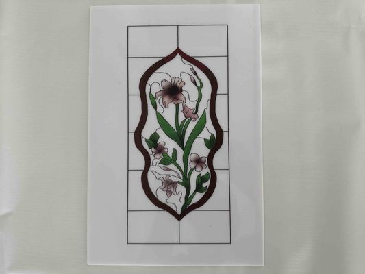 Цветочный отпечаток Планчаты Декоративные полистирольные листы ПС Пластмассовые листы в нескольких цветах для декорации дверей