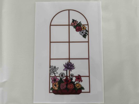 Цветочный отпечаток Планчаты Декоративные полистирольные листы ПС Пластмассовые листы в нескольких цветах для декорации дверей