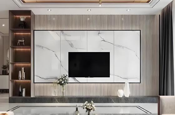 новая альтернатива дизайну пвх мраморный лист гибкая SPC декоративная настенная панель blanca hojas de marmol UV для стен