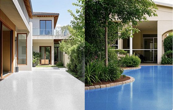 Эпоксидная краска песка для бетонных полов