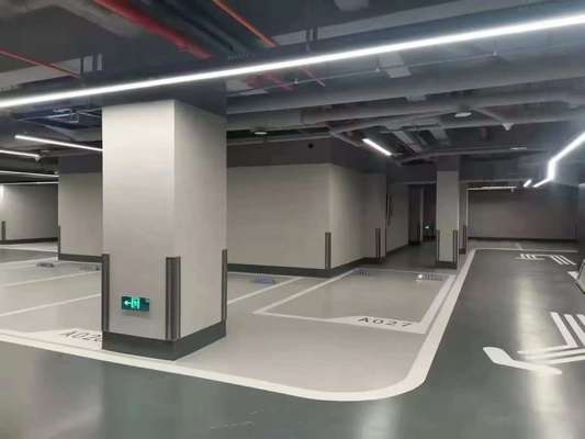 Отстойчивая к износу самовыравнивающаяся краска на полу DIY эпоксидный гаражный пол Устойчивое эпоксидное смолое покрытие для пола в подвале