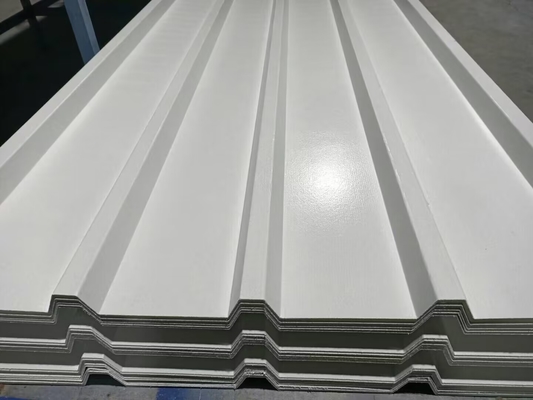 Высококачественные кровельные листы из ПВХ белого цвета T1070 Кровельный лист из ПВХ Волновые кровельные листы Дешевый кровельный материал из ПВХ