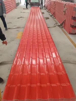 ASA Tejas de UPVC Popular laminas de plastico para techos external Colonial color espanola tejas de UPVC China Spanish UPVC roof sheets