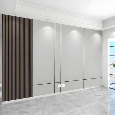 4*8 Fts Декоративный ПВХ Большой стенный панель Для интерьера Декоративный ПВХ Пенопласт