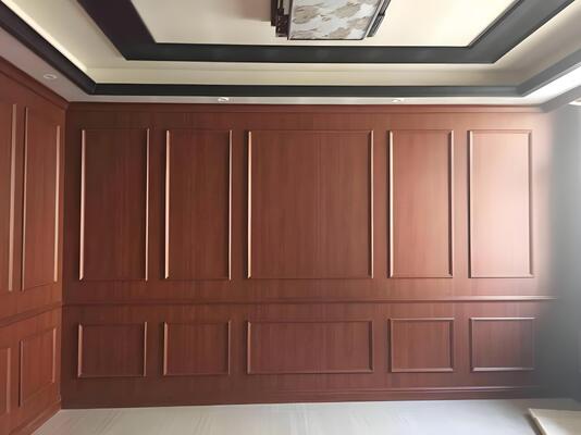 Бамбуковые деревянные волокна фанера водонепроницаемый ПВХ деревянный лист огнеупорный углеродные кристаллические стеновые панели современный стиль ПВХ сэндвич панель