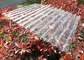 Clear Plastic Corrugated Polycarbonate Sheets 0.8 Mm-3.0mm Weather Resistance